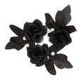 thumbnail image 1 of Black Rose Garland Halloween Decoration For Decoration Easy To Install, 1 of 6