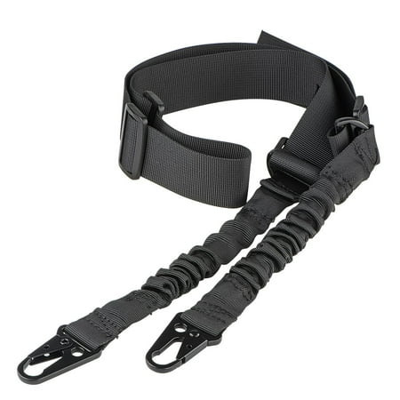 Cvlife Two Points Sling with Length Adjuster Traditional Sling with Metal Hook for Outdoors (Hook N Sling The Best Thing)
