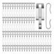 thumbnail image 1 of 192Pcs Heat Cable Roof Clips Cable Clips and Spacers Kit Cable Wire Clips Gutter Clips Outdoor Cable Clips Heater Clips, 1 of 5