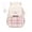 Beige, variant on Aesthetic Plaid Pattern School Backpack for Students with Plush Charm Lightweight Multi-Pocket Daypack for High School College and Daily Commuting Blue