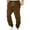 Brown, variant on Dagegui Mens Sweatpants Fleece Jogger Tapered Pants Big and Tall Winter Warm Sweatpant Slim Fit Running Workout Pant Waist Drawstring Trousers Clearance Sale Gray 4XL