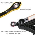 thumbnail image 3 of NKTIER Jack Ratchet Wrench Automotive 360° Swivel Labor-Saving Jack Ratchet Wrench Scissor Jack Lift Speed Handle Tool Phillips/Hexagon Jack Lug Handle Tool Tire Wheel Jack Wrench, 3 of 8