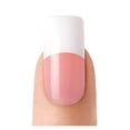 thumbnail image 4 of Kiss Salon Acrylic French Nails Long Square Pink & White - Team Player KSA09 | Press-On Nail Kit, 4 of 5