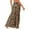 Khaki independence day dresses for women, variant on Wenini Womens Skirts Leopard Print Maxi Summer Skirt High Waist Swing Evening Casual Fashion A-Line Skirt Black XL