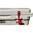 thumbnail image 1 of 2-Pack Replacement Lid Latches Compatible With Yeti and RTIC Hard Coolers, Designed and Manufactured - Larger, Ergonomically Improved Design That Fits all Yeti Tundra Coolers (Red), 1 of 4