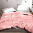 thumbnail image 4 of Bwomeauty Thin Blankets, Summer Cool Quilt Blanket Summer Ice Blanket Suitable For Hot Sleepers And Night Sweaters Bed Light Ice Blanket Sofa Ice Blanket Fan Summer Sleep Quilt Summer W, 39x54.6inch, 4 of 8
