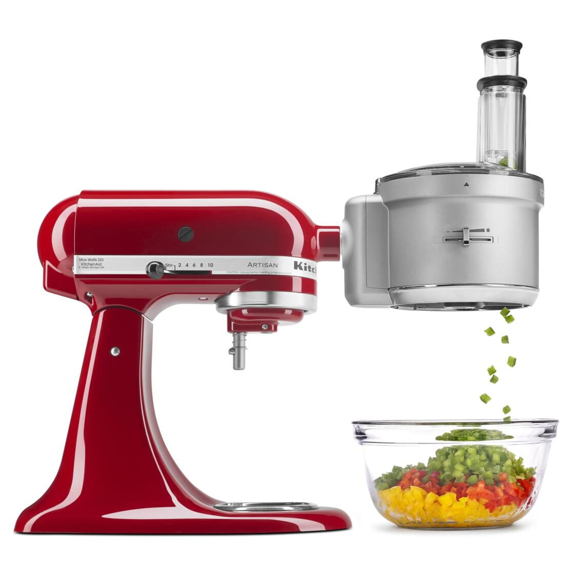KitchenAid Food Processor Attachment with Commercial Style Dicing Kit - Walmart.com