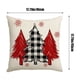 thumbnail image 3 of Adornos navideños, funda de almohada navideña de 45 x 45 cm, ideal para decoración navideña, ideal para sofás y el hogar., 3 of 6