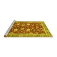 thumbnail image 2 of Ahgly Company Machine Washable Indoor Rectangle Oriental Yellow Traditional Area Rugs, 5' x 7', 2 of 4