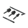 thumbnail image 4 of koolsoo 5Pcs Auto Transmission Automatic Fluid Oil Filling Filler Adapter Aluminum Alloy, 4 of 9