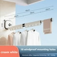 thumbnail image 1 of Clearance! Suction Cup Folding Clothes Hanger Indoor Household Wall Mounted Balcony Window External Non Perforated Invisible Telescopic Clothes Drying Pole Cheap Items Bargain Finds #15, 1 of 3