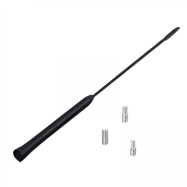 Mástil de antena para automóvil,Mástil de antena para automóvil Soporte de techo universal flexible,Reemplaza la antena de radio para automóvil con tornillo M4 M5 M6,Mástil de antena para