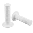 thumbnail image 2 of HomelyJoy 7/8 in White Rubber Handlebar Grips, Universal Dirt Bike and Motorcycle Hand Grips, Shock Absorbing Comfort for Daily Commutes, 4.69 in, 2 of 9