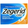 4 Pack - Zegerid OTC Capsules Treat Frequent Heartburn, 42 Each