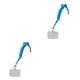 thumbnail image 4 of Kearding Cuerdas colgantes de seguridad para teléfono móvil, cordones para el cuello, collar cruzado anticaída anticaída, cordones, correa, Azul oscuro 2piezas, 4 of 6