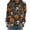 Green, variant on SETOOFF Womens Loose Fit Long Sleeve Shirts, Crew Neck Halloween Pumpkin Bat Spider Print Pullover Sweatshirt Lightweight Tunic Tops Holiday Party Apparel for Dressy Casual Dailywear Fashion