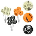 thumbnail image 1 of TEHAUX 60PCS  Arch Spider Web Balloon Latex Assorted Color, 1 of 4