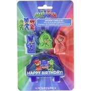 amscan PJ Masks Birthday Candles, One Size, Blue, Red, Green