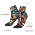 thumbnail image 6 of Naloa Whimsical Animal Spiral Ankle Socks for Women Non Slip Socks No Show Socks Classic Low Cut Casual Socks Casual Socks, 6 of 7