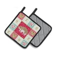 thumbnail image 2 of Carolines Treasures CK5445PTHD Turkish Hamster Love Pair of Pot Holders, Red, 7.5HX7.5W, multicolor, 2 of 4