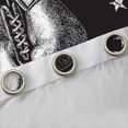 thumbnail image 4 of jejeloiu Boxing Gloves Curtains Pack of 2 (42x84 Each),Extreme Sport Curtains Blackout,Gray Black Bedroom Curtains For Menw Omen,Ultra Soft Home Decor, 4 of 6
