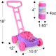 thumbnail image 4 of Máquina de burbujas para cortacésped, juguete rosa y morado para niños al aire libre para divertirse., 4 of 4