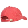 thumbnail image 5 of NASA Insignia Embroidered Washed Cap - Red OSFM, 5 of 5