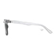 thumbnail image 4 of Classic Hipster Rectangular Keyhole Horn Rim Sunglasses Grey Green, 4 of 4