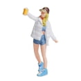 thumbnail image 1 of 1/87 Diorama Hand Painted Graffiti Resin People Model Building Park Layout Scenario Desktop Decor Collections Supplies - girl, 1 of 6