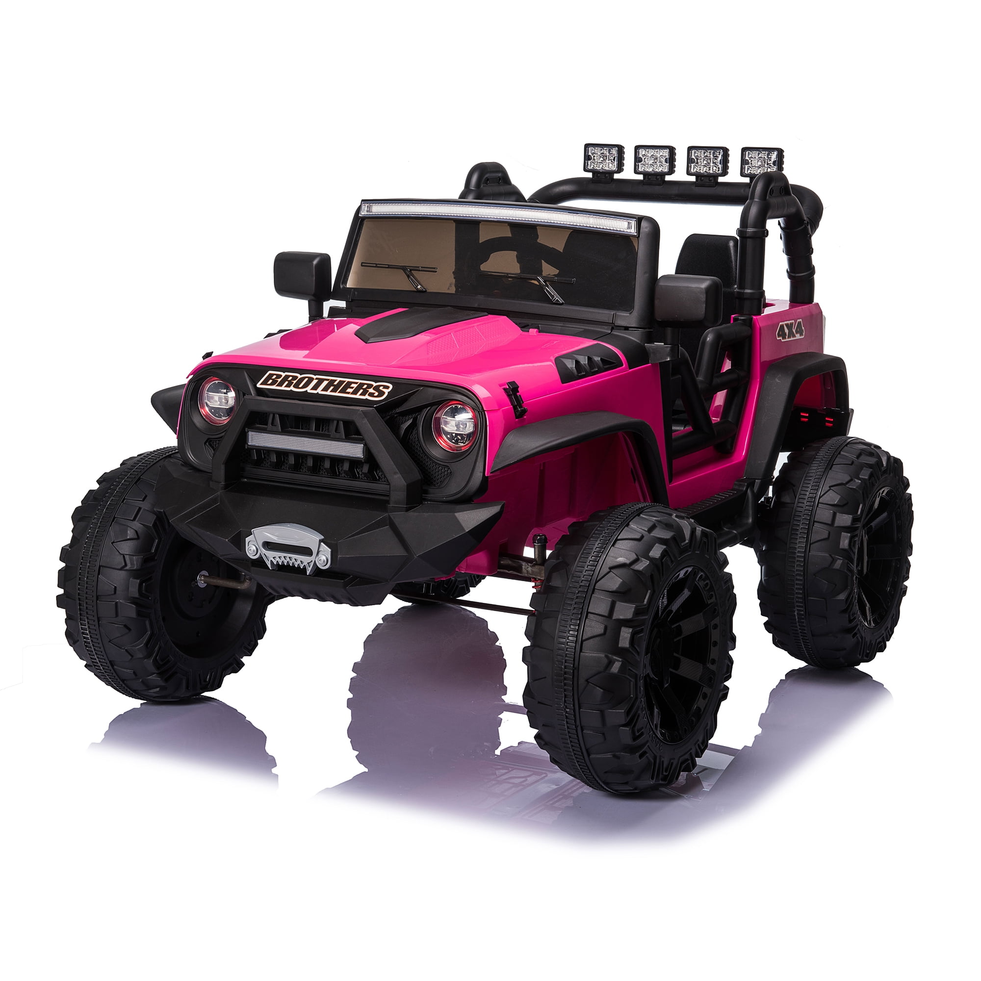 CIPACHO 24V Double Drive Children Ride On Truck Electron Car for Kids with Parent Remote Control, Assisted Steering Wheel, Music Board, Bluetooth, MP3, Purple CIPACHO 24V Double Drive Children Ride On Truck Electron Car for Kids with Parent Remote Control, Assisted Steering Wheel, Music Board, Bluetooth, MP3, Purple