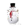 thumbnail image 2 of Fjnjuu Christmas Lights Outdoor Christmas Lights Outdoor People Christmas Snowman LED Foldable Christmas Gifts, 2 of 8