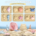 thumbnail image 4 of Set de juguetes de playa Dreamon para niños de 3 a 10 años con cubos plegables, 4 of 7
