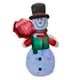 thumbnail image 1 of Inflable de Navidad Artego Mono de Nieve y Letrero Santa Stop Here Multiled 1.85m, 1 of 9