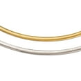 thumbnail image 1 of 14K Two-Tone Jbsp's Supreme Reversible Omega Necklace (18 X 6) Made In Italy 2692-18, 1 of 4