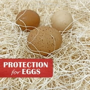 Pecking Order Chicken Nest Box Pads 10 Pack, Made with Great Lakes Aspen Excelsior Wood Fibers. Brown in color for a natural look.