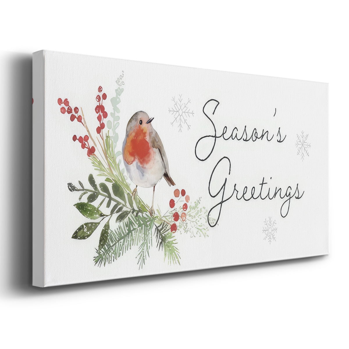 Winter Visitor Collection D- Gallery Wrapped Canvas