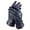 Navy, variant on BadPiggies Winter PU Leather Gloves for Women, Waterproof Driving Dress Gloves with Fleece Lined Thermal Warm (Black)
