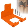 thumbnail image 2 of Clearance Sale! Wall Mounted Garden Trimmer Tool Rack, Heavy Duty Garage Storage Hanger For Hedge Trimmers Weed Whackers Power Equipment(Orange), 2 of 9