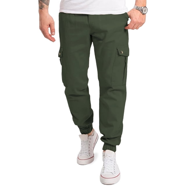 Pantalon Cargo Jogger para Hombre Shendy Vendy Slim Fit Stretch