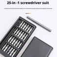 thumbnail image 4 of Professional Phone Repair Tool Kit 25-Piece, Precision Screwdriver Set with Magnetic Bits, Electronic Device Opening Pry Tools for Mobile & Tablet, 4 of 8