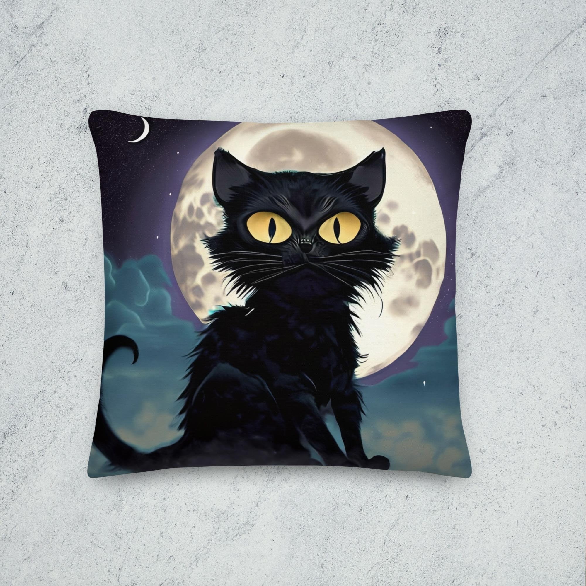 Halloween cat pillow cheap