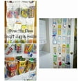 thumbnail image 5 of 24 Pockets Over The Door Shoe Organizer Rack Hanging Storage Holder Bag Closet, 5 of 6