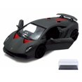 thumbnail image 1 of Diecast Car & Display Case Package - Lamborghini Sesto Elemento, Matte Black - Showcasts 79314BK - 1/24 Scale Diecast Model Toy Car w/Display Case, 1 of 3