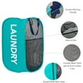 PopUp Laundry Hampers, Collapsible Strong Mesh Popup Laundry Hamper