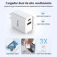 thumbnail image 5 of Taobox Cargador Puerto USB-C y USB-A de Pared 38W, con Cable USB-C a USB-C Incluido, Adaptador de Ca, 5 of 5