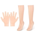 thumbnail image 1 of Protectores Manuales Calcetines Pedicura Hidratantes Puestos para Piel Seca Agrietada, 1 of 9