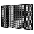 thumbnail image 3 of KFFKFF Adjustable RV Screen Door Protector, Fits 22 to 31.5 Inches, Durable Iron Door Grille with Honeycomb Design, Easy Installation, Breathable Entry Guard for Pet Safety, Black, 3 of 9