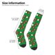 thumbnail image 2 of Balery Cute Santa Calcetines novedosos Calcetines deportivos Calcetines hasta la rodilla Calcetines de algodón Calcetines originales y geniales, 2 of 6
