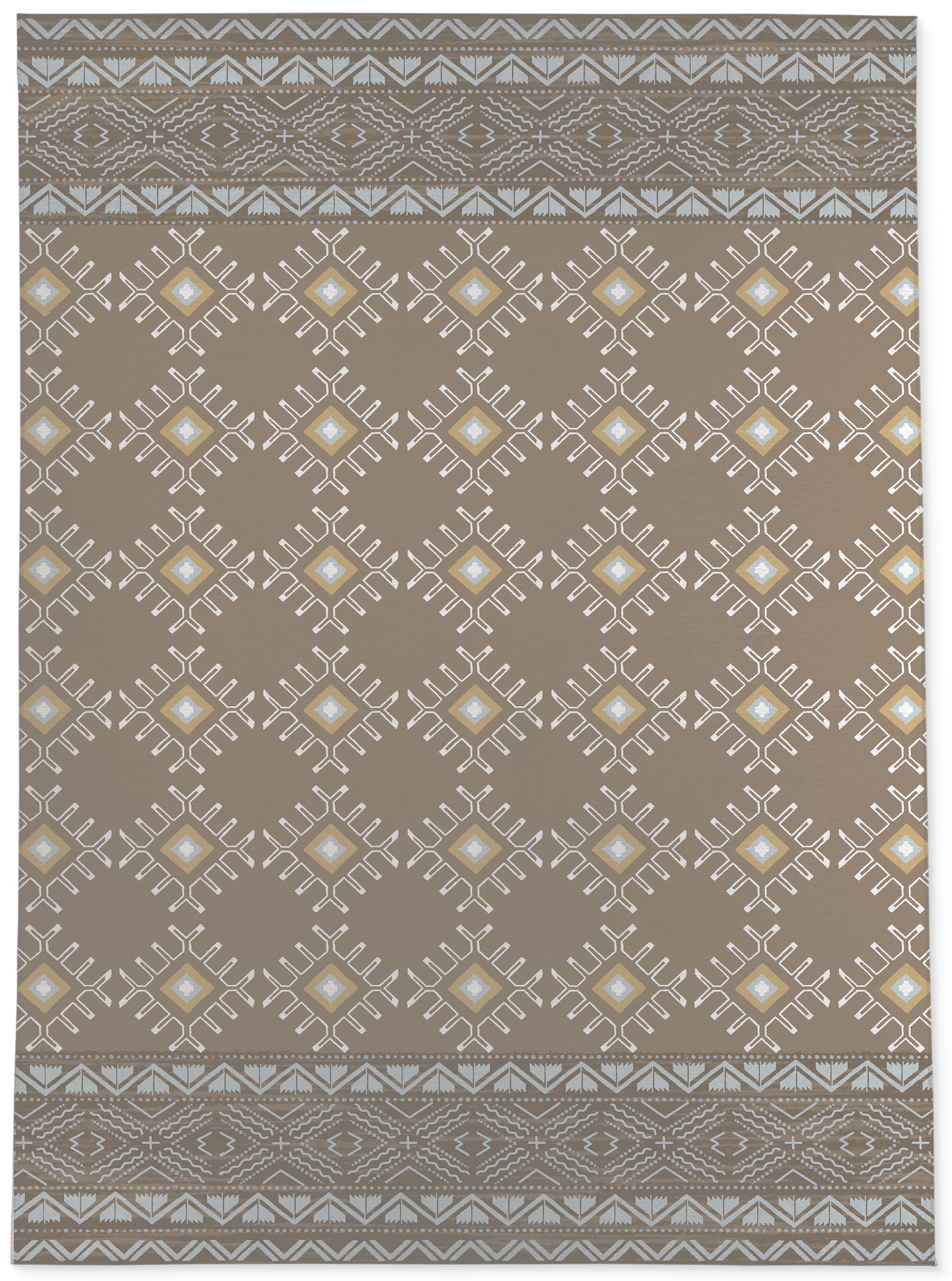 ZINA BROWN Outdoor Rug By Kavka Designs - Walmart.com
