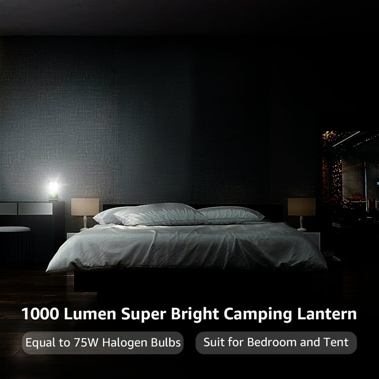 Lichamp 4 Pack LED Camping Lanterns, Battery Powered Camping Lights LE —  CHIMIYA